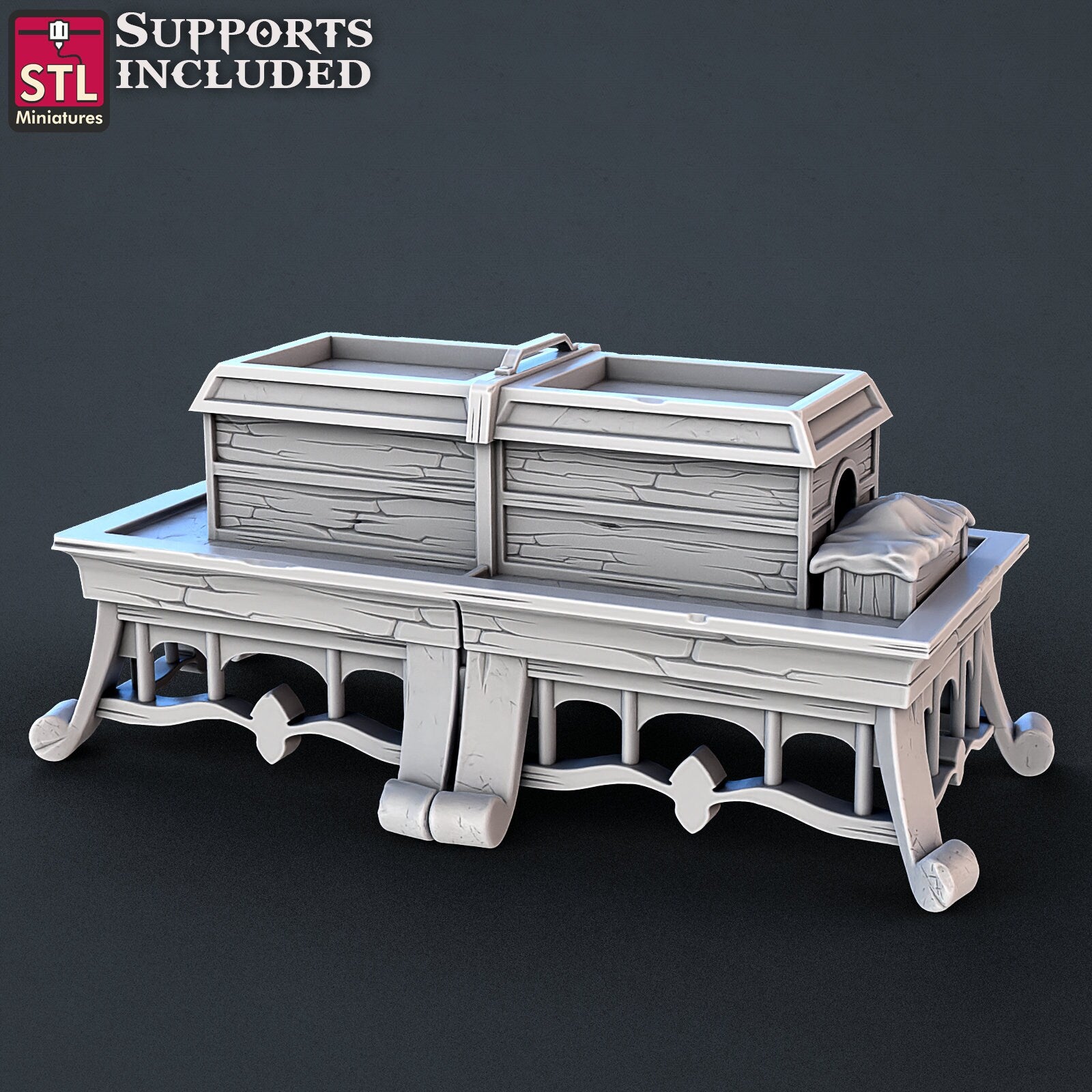 Carnival 2 NPC Set | Tabletop Scale | D&D TTRPG Miniature | STL Miniatures