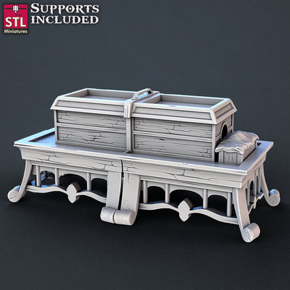 Carnival 2 NPC Set | Tabletop Scale | D&D TTRPG Miniature | STL Miniatures