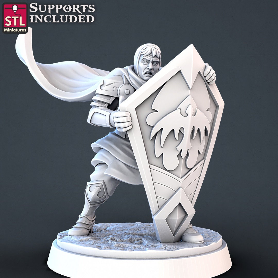 DnD D&D Cartoon Tribute NPC Set | Tabletop Gaming 3D Print | STL Miniatures