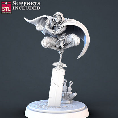 DnD D&D Cartoon Tribute NPC Set | Tabletop Gaming 3D Print | STL Miniatures