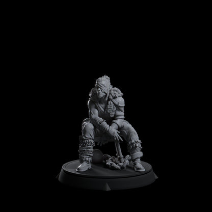 Korelas Lofiel, Prisoner | Tabletop or Display Scale | TTRPG D&D Miniature | Cripta Studios
