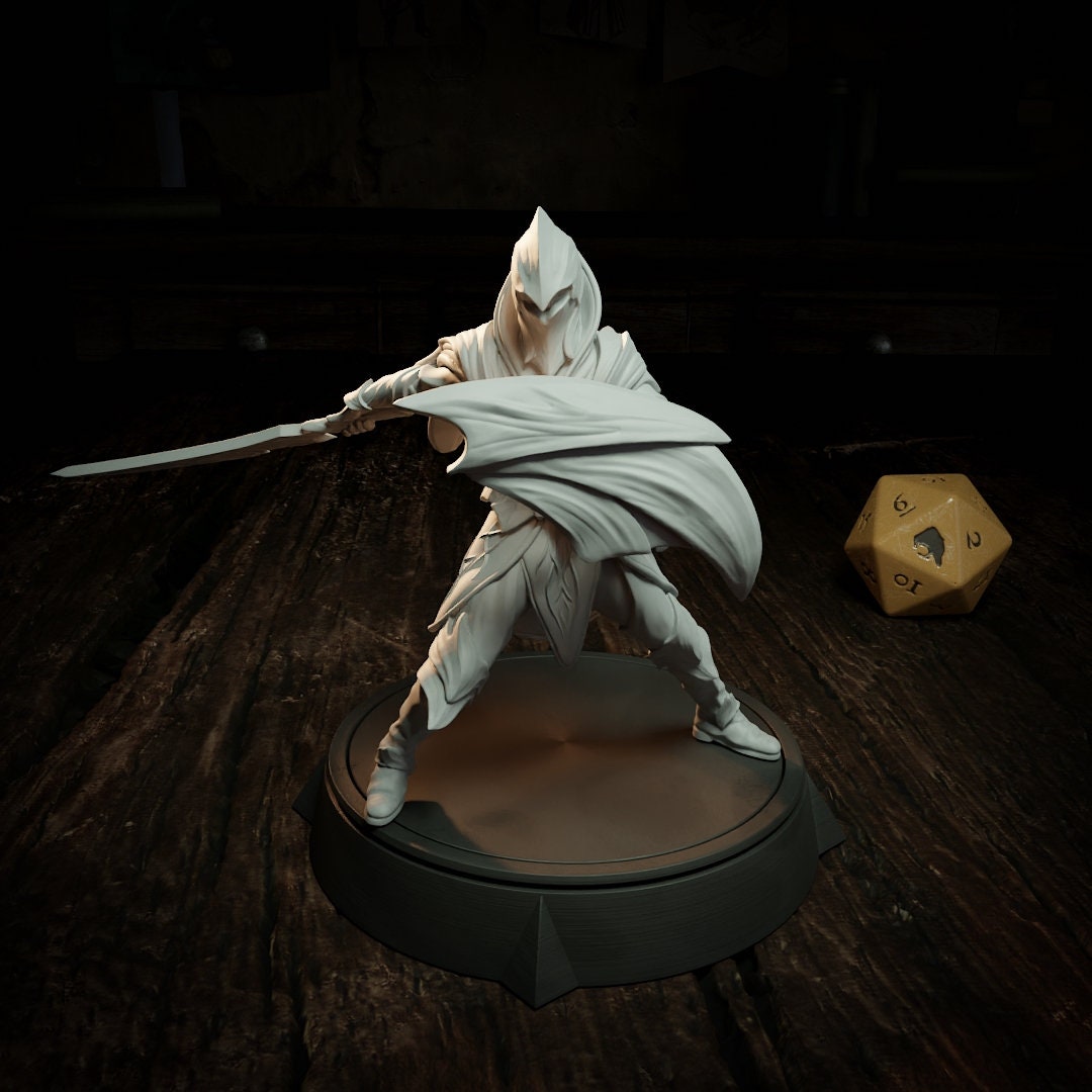 Elven Soldiers | Tabletop Scale | TTRPG D&D Miniature | Cripta Studios | Unpainted, Unplated Resin 8k