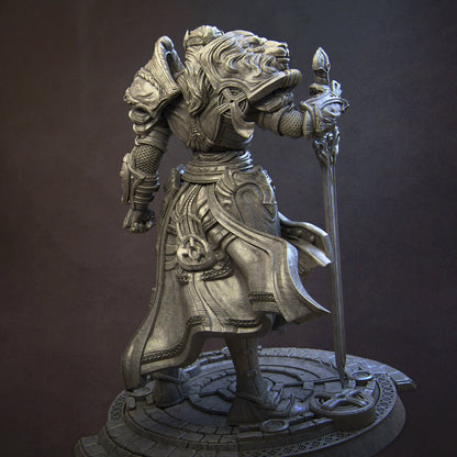 Itrek, Paladin of Dawn | Garage Resin Kit Statue | Nerikson