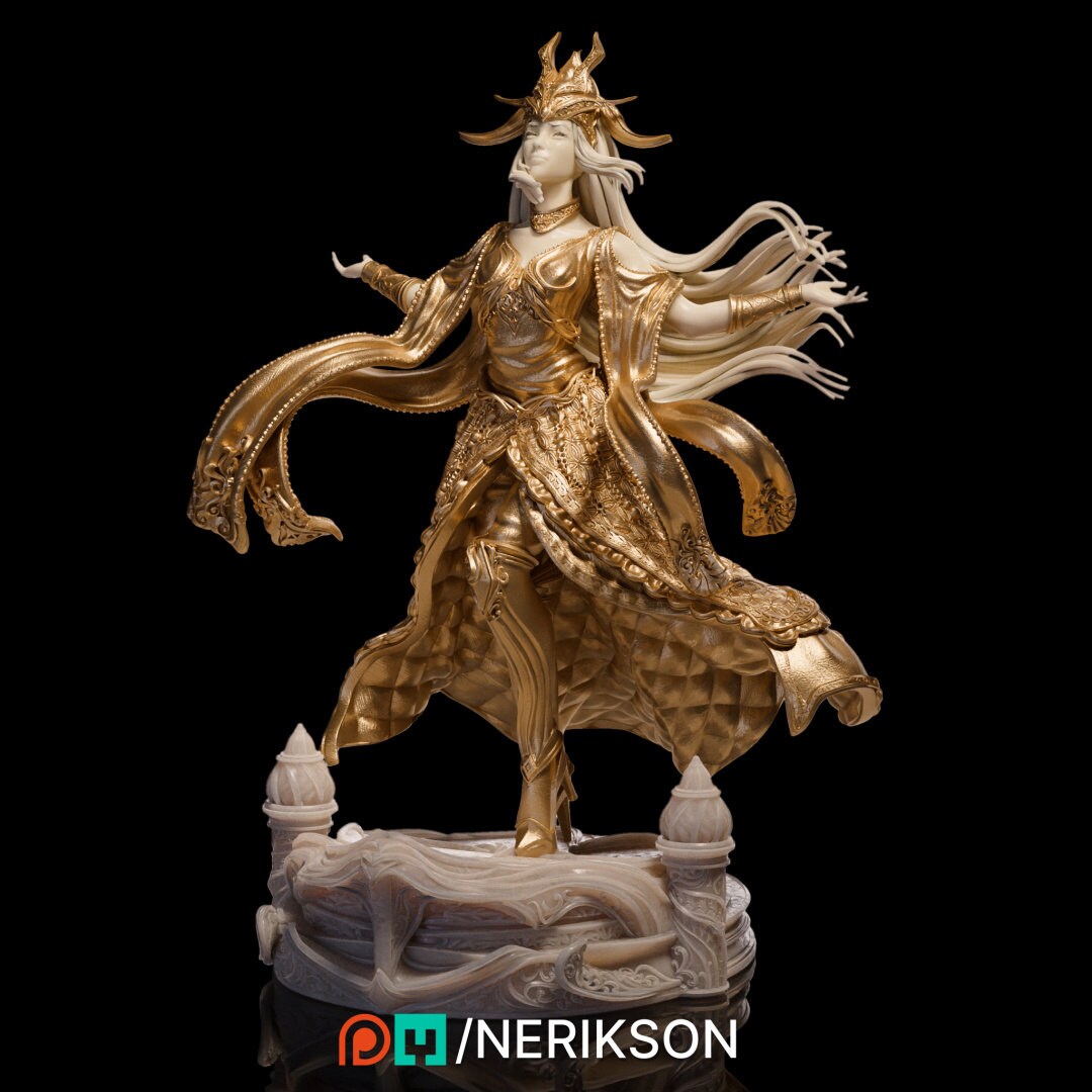 Sophia the Priestess | Garage Resin Kit Statue | D&D TTRPG Fantasy Miniature | Nerikson