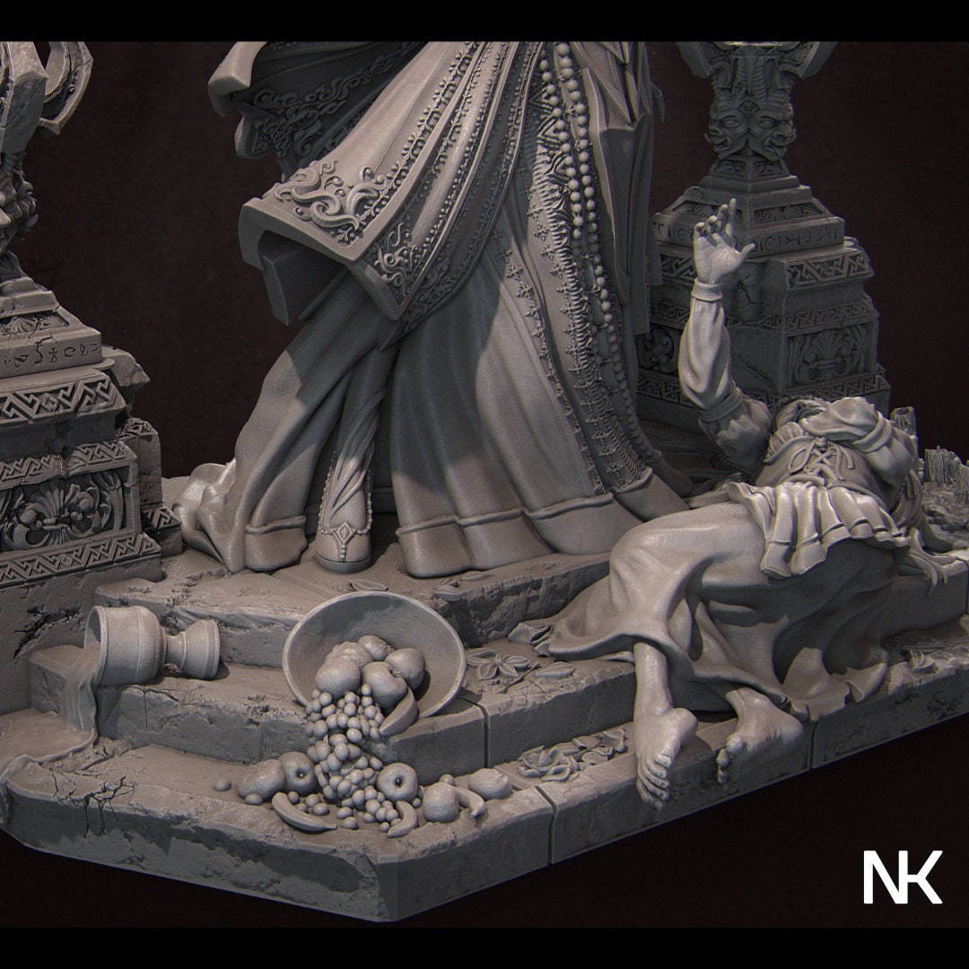 Youth Eternal | Garage Resin Kit Statue, Bust | Gothic Fantasy | Nerikson