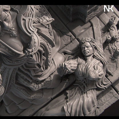 Youth Eternal | Garage Resin Kit Statue, Bust | Gothic Fantasy | Nerikson