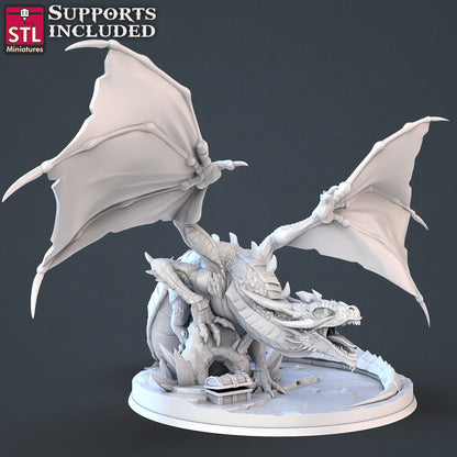 Dragon Hunter NPC Set | Tabletop Scale | D&D TTRPG Miniature | STL Miniatures