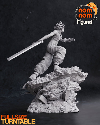 Ex-SOLDIER | Resin Garage Kit Figure Game Fan Art | Nomnom Figures