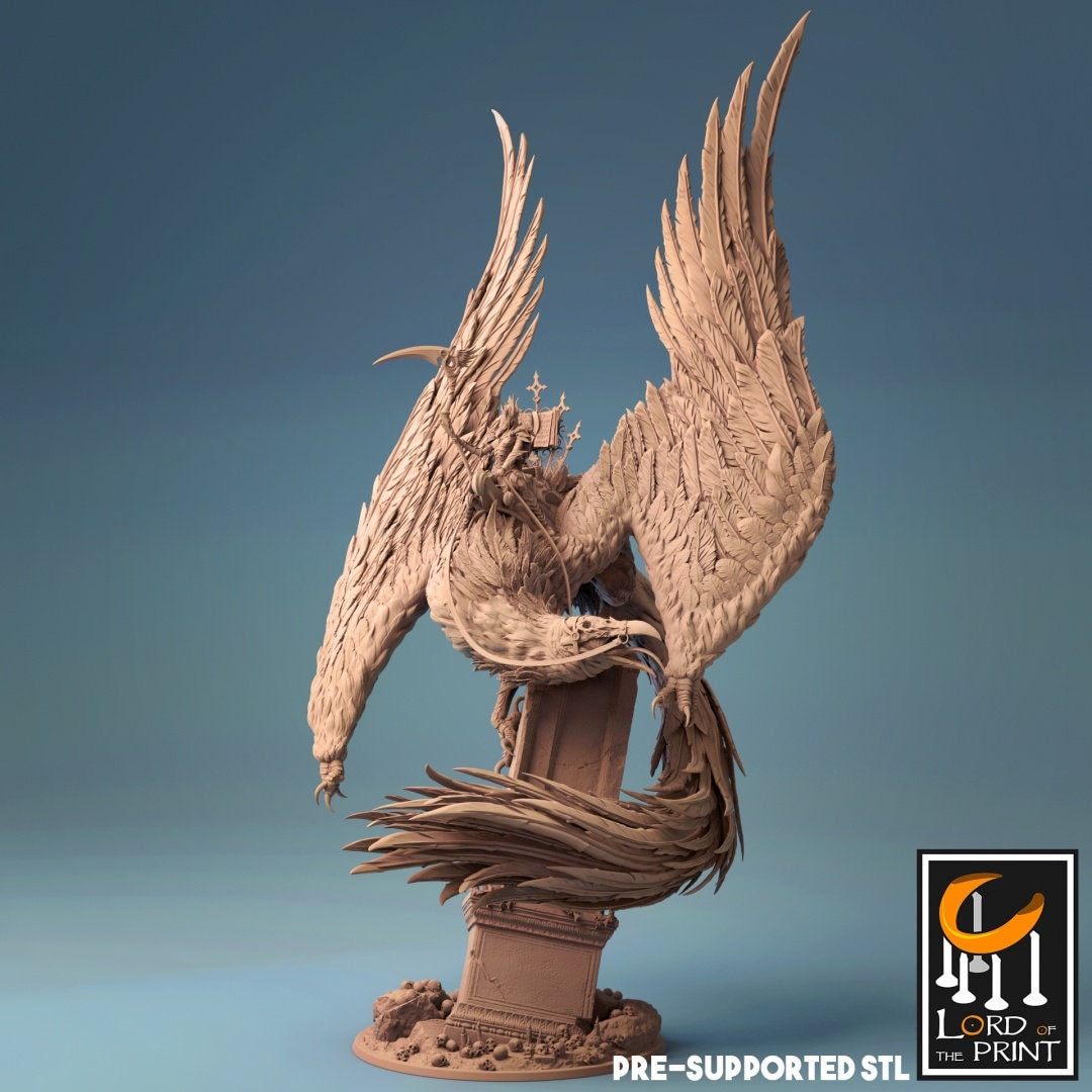 Death, Horseman of the Apocalypse | TABLETOP SCALE | TTRPG Monster Miniature | Rescale Miniatures