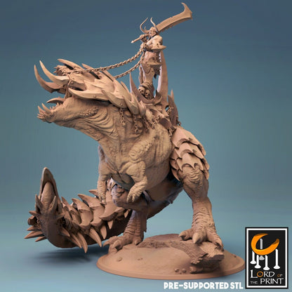 War, Horseman of the Apocalypse | TABLETOP SCALE | TTRPG Monster Miniature | Rescale Miniatures