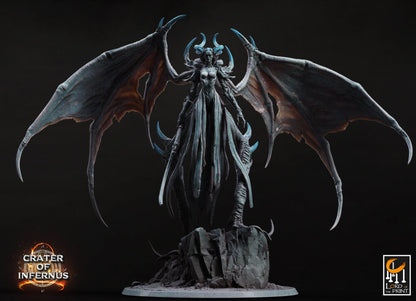 Demon Queen | TABLETOP SCALE | TTRPG Monster Miniature | Rescale Miniatures