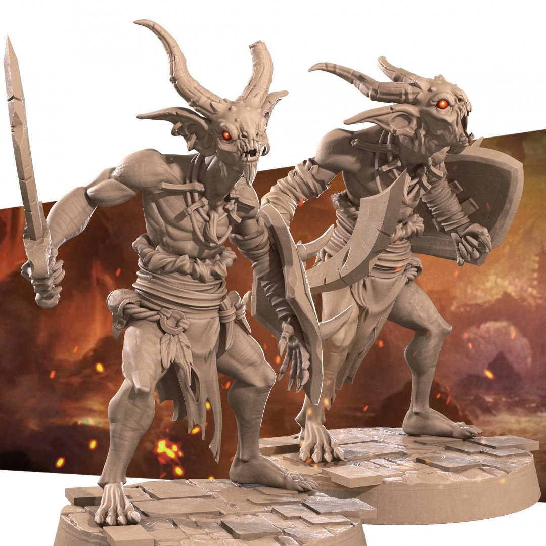 Fallen Imp | D&D TTRPG Miniature | Bite the Bullet