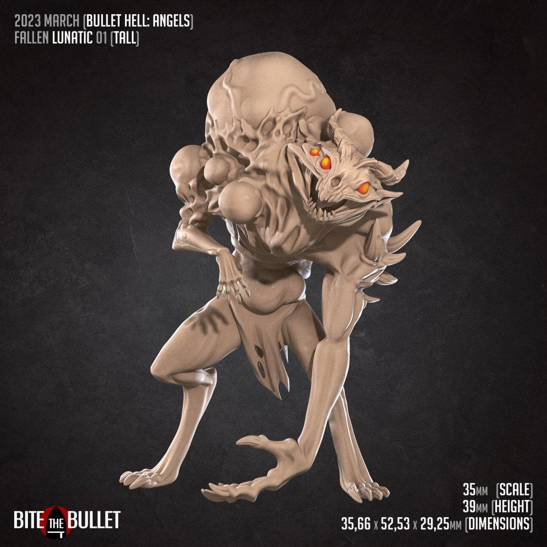 Fallen Lunatic | D&D TTRPG Miniature | Bite the Bullet