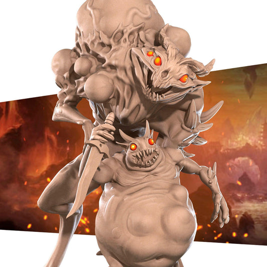 Fallen Lunatic | D&D TTRPG Miniature | Bite the Bullet