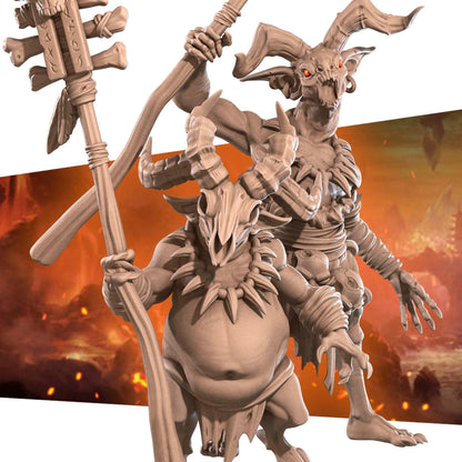 Fallen Shaman | D&D TTRPG Miniature | Bite the Bullet