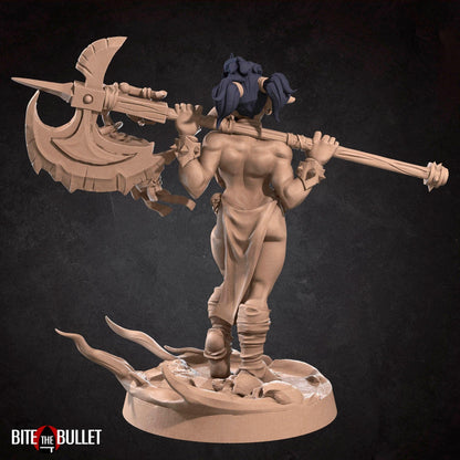 Exxotic Gaby | Goblin Woman Pinup SFW NSFW Model Miniature | Bite the Bullet