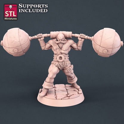 Carnival 1 NPC Set | Tabletop Scale | D&D TTRPG Miniature | STL Miniatures