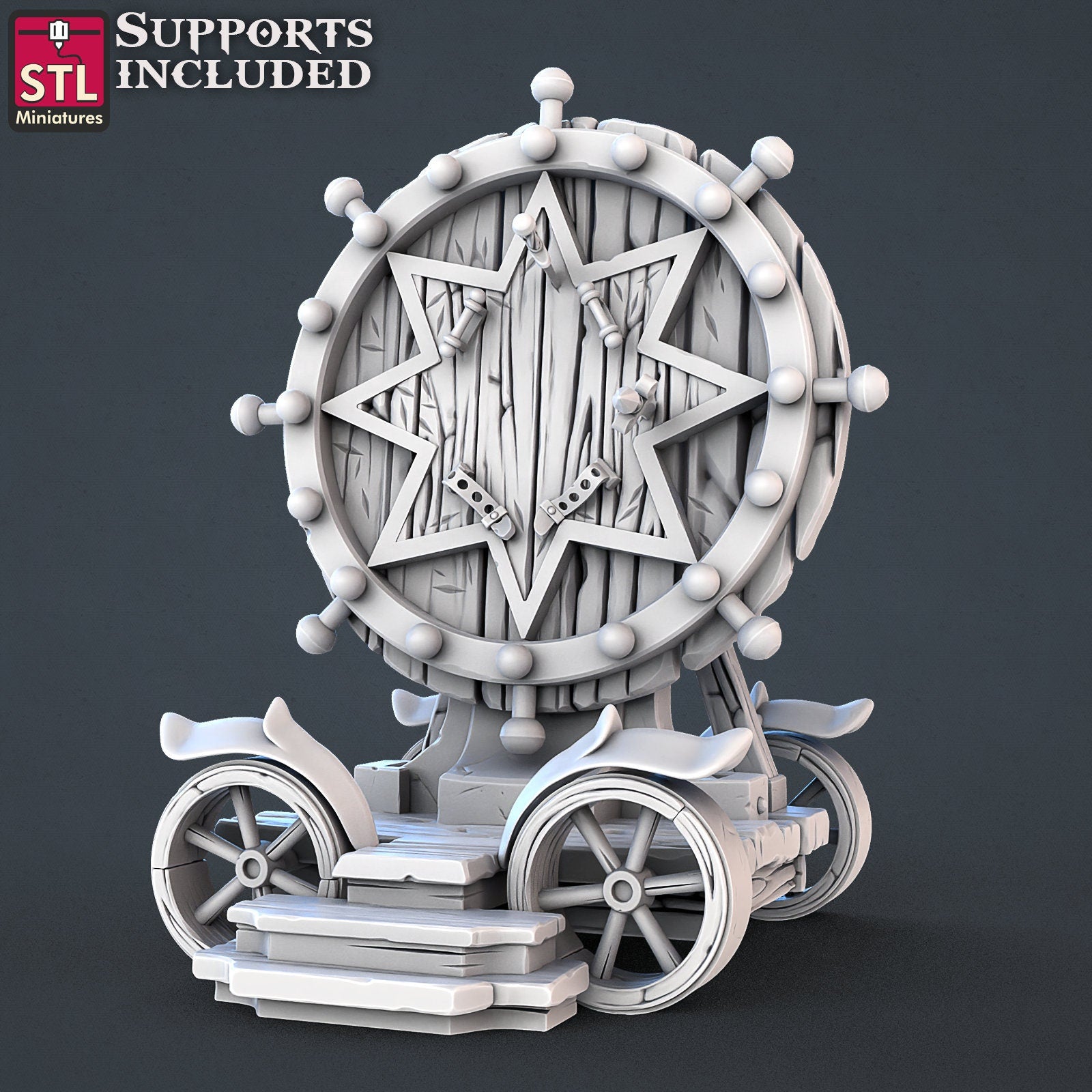 Carnival 2 NPC Set | Tabletop Scale | D&D TTRPG Miniature | STL Miniatures