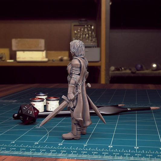 DnD Heroes Human Fighters | TABLETOP SCALE | D&D TTRPG Mini | TytanTroll Miniatures