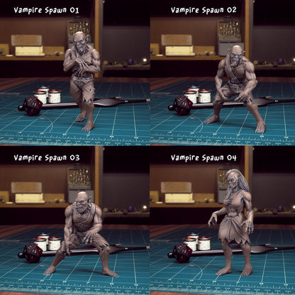 CoS Vampire Spawn | D&D TTRPG Mini | TytanTroll Miniatures