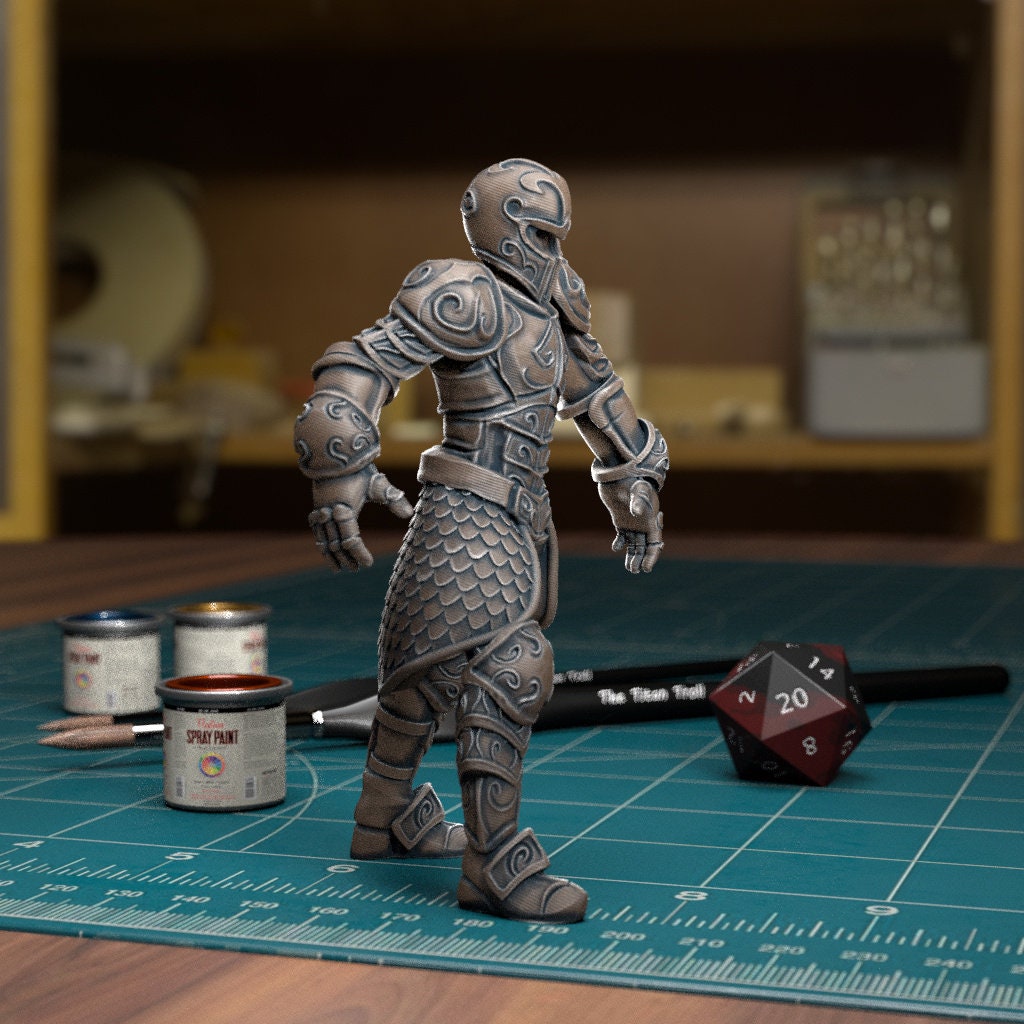 CoS Animated Armour | D&D TTRPG Mini | TytanTroll Miniatures