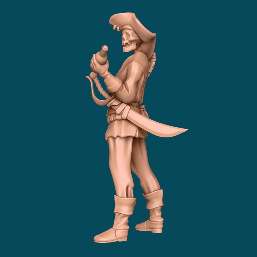 Johnny the Skeleton | D&D TTRPG Miniature | Awkward Penguin Minis