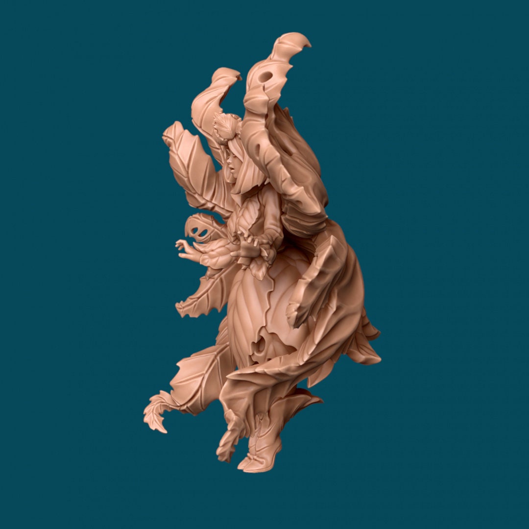 Maple Fey | D&D TTRPG Miniature | Awkward Penguin Minis