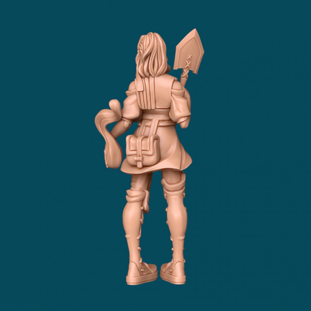 Dess Not a Gravedigger | TTRPG D&D Miniature | Awkward Penguin Minis