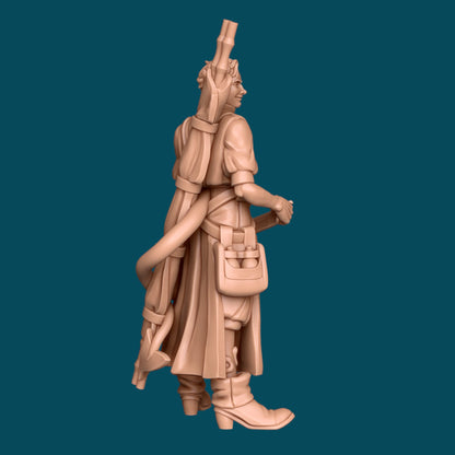 River a Tiefling Medic | D&D TTRPG Miniature | Awkward Penguin Minis