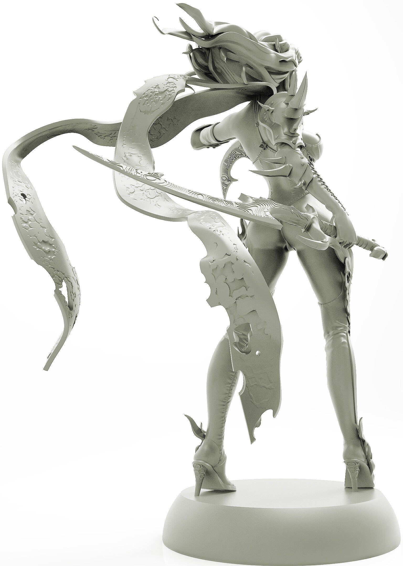 Dark Elf Assassin | TABLETOP SCALE | TTRPG Miniature | Hold My Miniatures