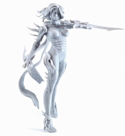 Dark Elf Assassin | TABLETOP SCALE | TTRPG Miniature | Hold My Miniatures