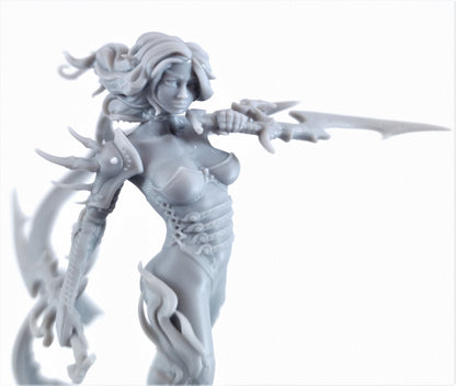 Dark Elf Assassin | TABLETOP SCALE | TTRPG Miniature | Hold My Miniatures