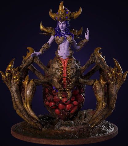 Spider Queen | TABLETOP SCALE | TTRPG Miniature | Hold My Miniatures