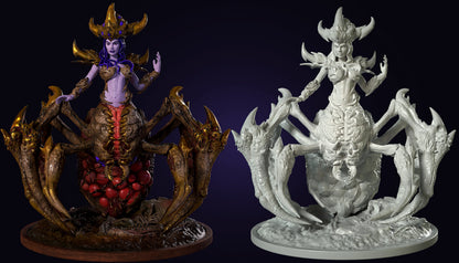 Spider Queen | TABLETOP SCALE | TTRPG Miniature | Hold My Miniatures