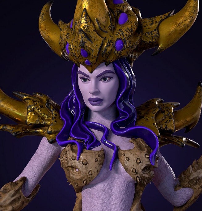 Spider Queen | TABLETOP SCALE | TTRPG Miniature | Hold My Miniatures