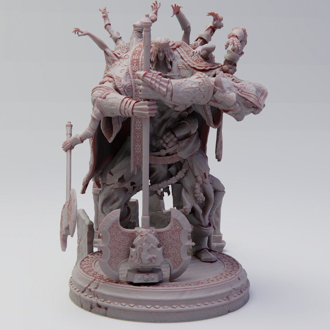 Grafted King | TABLETOP SCALE | D&D TTRPG Miniature | Realsteone Miniatures