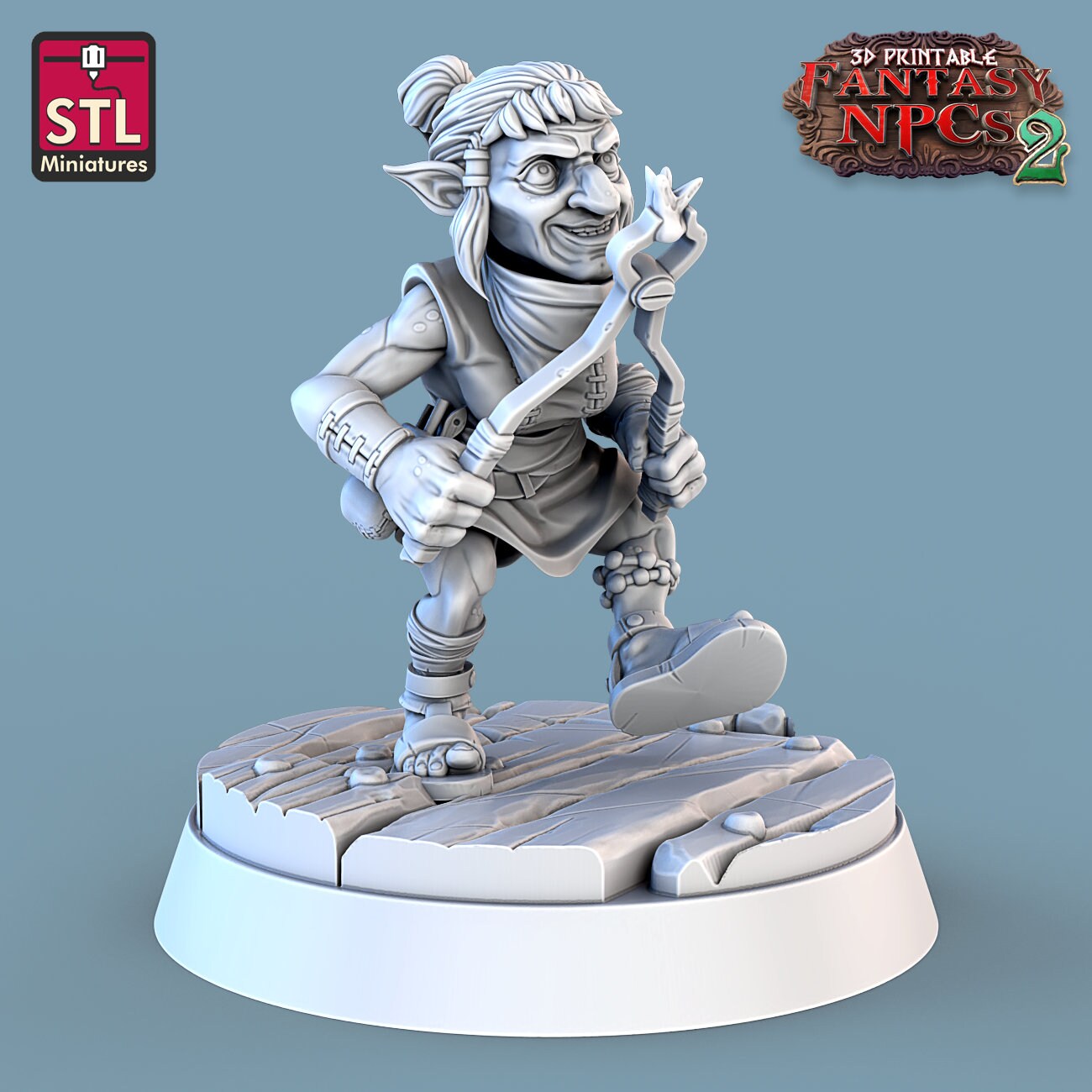 Dentist NPC Set | Tabletop Scale | D&D TTRPG Miniature | STL Miniatures
