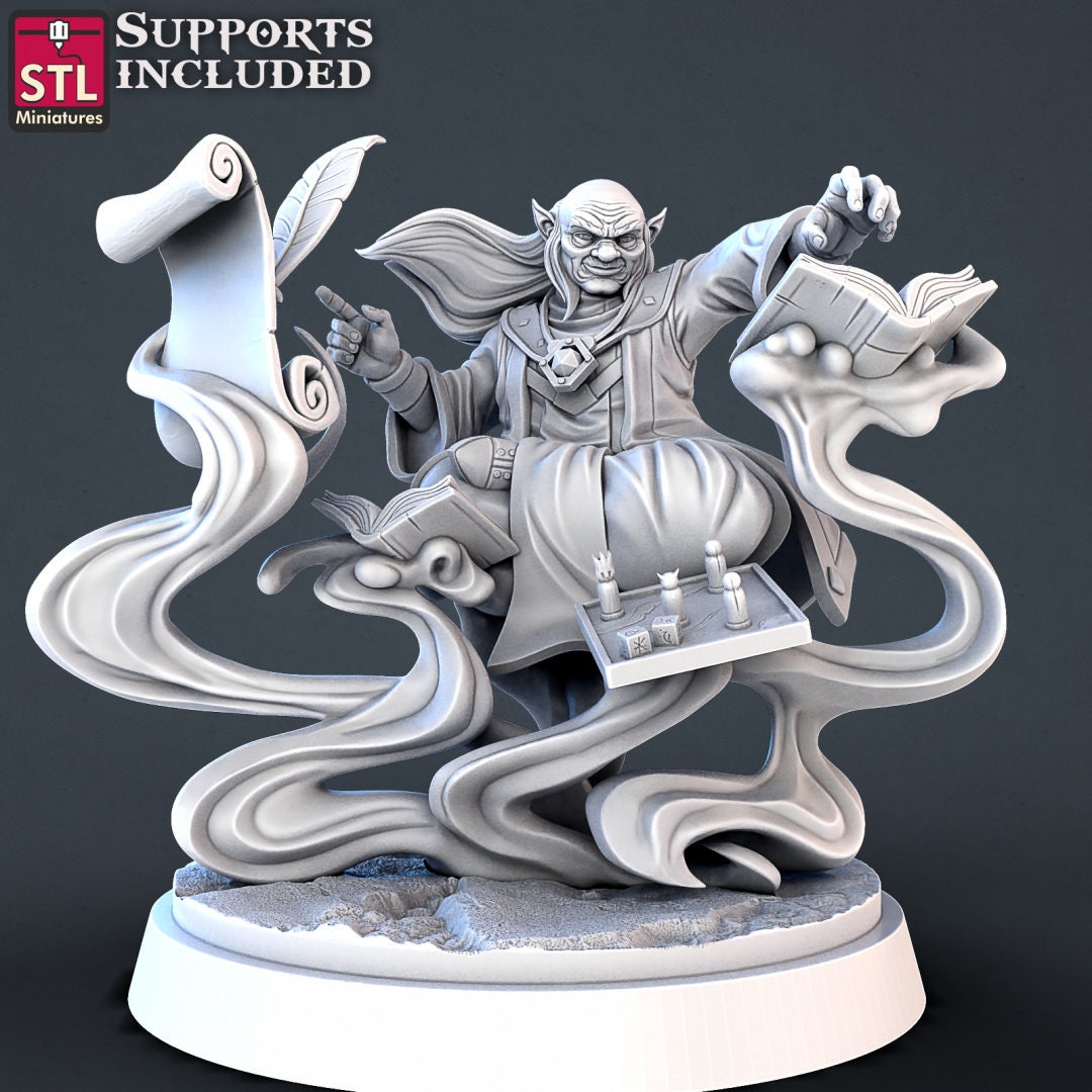 DnD D&D Cartoon Tribute NPC Set | Tabletop Gaming 3D Print | STL Miniatures