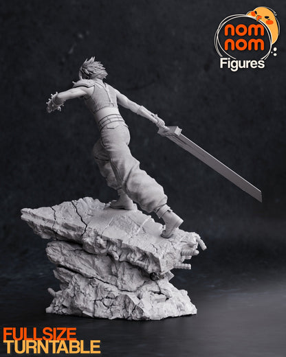 Ex-SOLDIER | Resin Garage Kit Figure Game Fan Art | Nomnom Figures