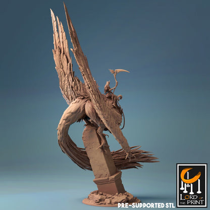 Death, Horseman of the Apocalypse | TABLETOP SCALE | TTRPG Monster Miniature | Rescale Miniatures