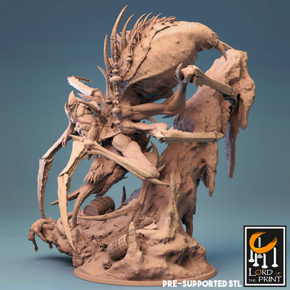 Pestilence, Horseman of the Apocalypse | TABLETOP SCALE | TTRPG Monster Miniature | Rescale Miniatures