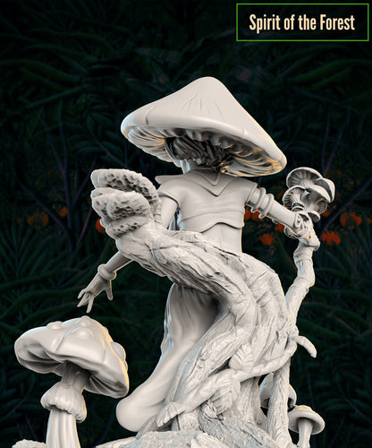 Spirit of the Forest | Tabletop Gaming or Display Miniature | BigMiniSculpting
