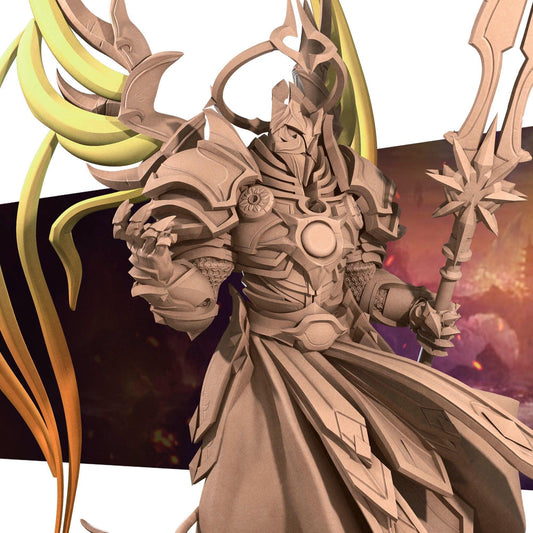 Bullet Hell, Seraphim of Valor | TABLETOP SCALE | D&D TTRPG Miniature | Bite the Bullet