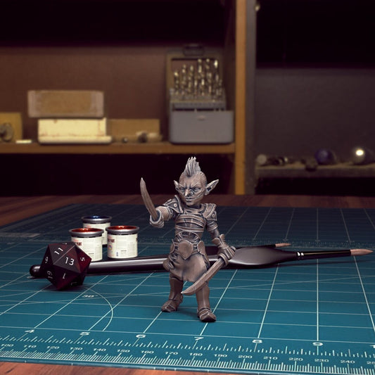 DnD Heroes Goblin Fighters | TABLETOP SCALE | D&D TTRPG Mini | TytanTroll Miniatures
