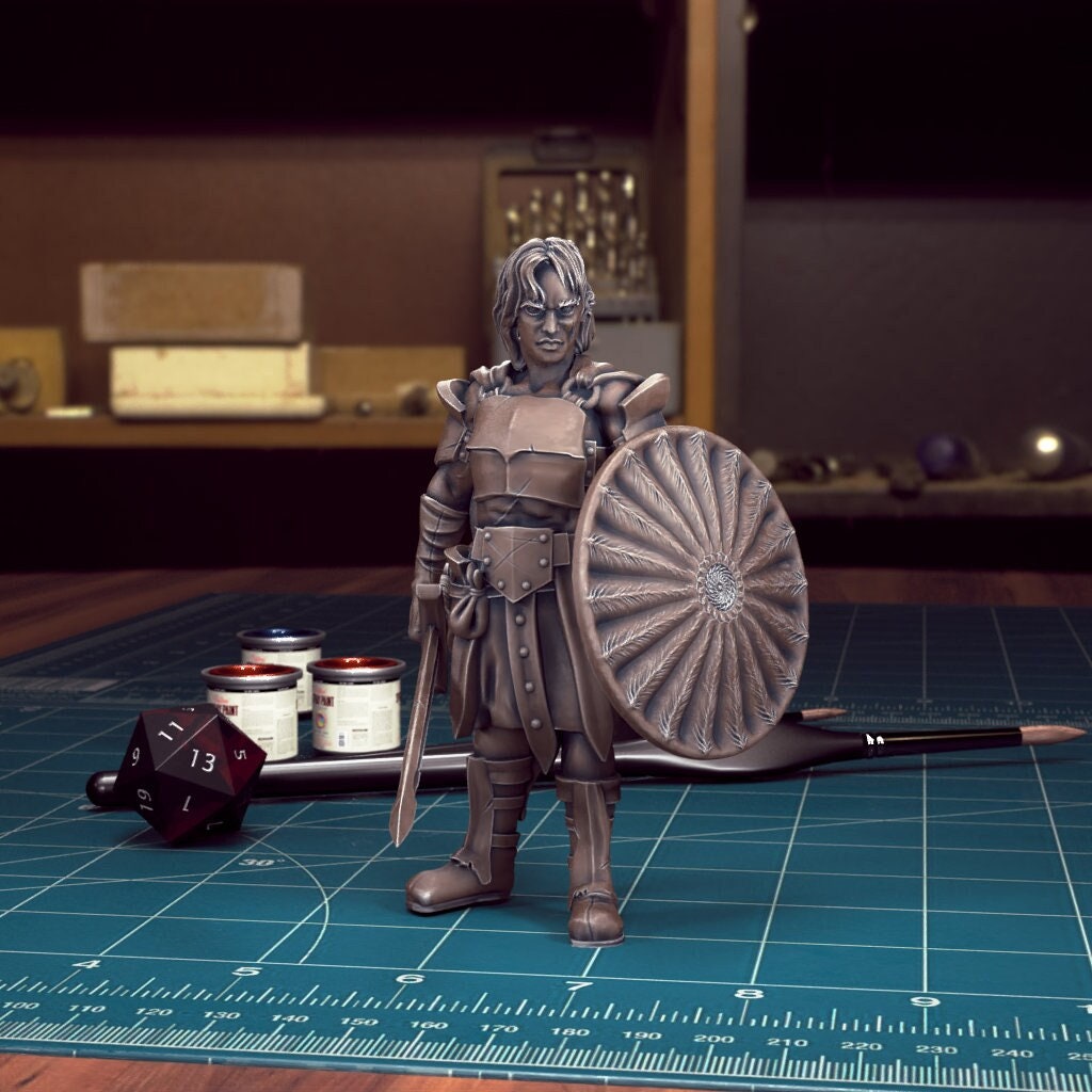 DnD Heroes Goliath Fighters | TABLETOP SCALE | D&D TTRPG Mini | TytanTroll Miniatures