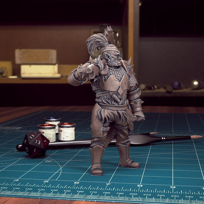 DnD Heroes Orc Fighters | TABLETOP SCALE | D&D TTRPG Mini | TytanTroll Miniatures