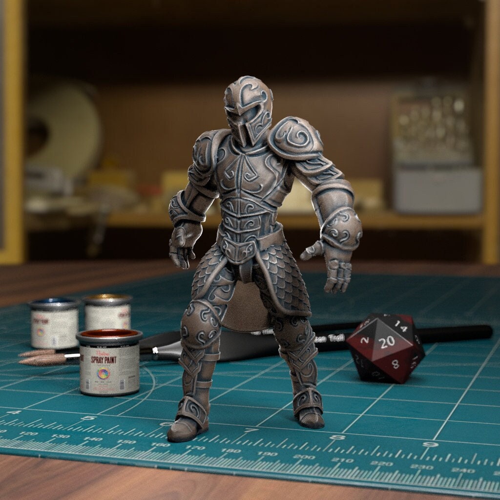 CoS Animated Armour | D&D TTRPG Mini | TytanTroll Miniatures