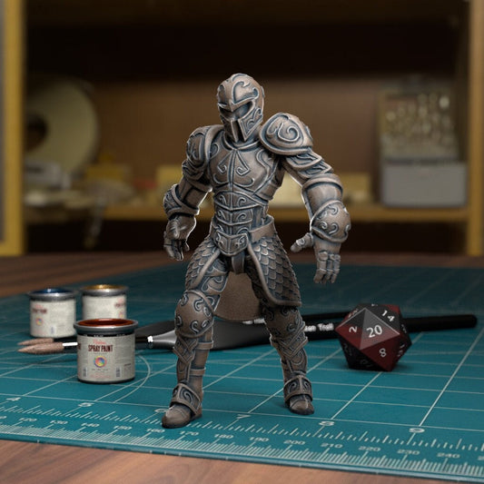 CoS Animated Armour | D&D TTRPG Mini | TytanTroll Miniatures