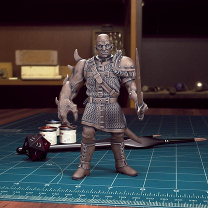 CoS Izek Strazni | D&D TTRPG Mini | TytanTroll Miniatures