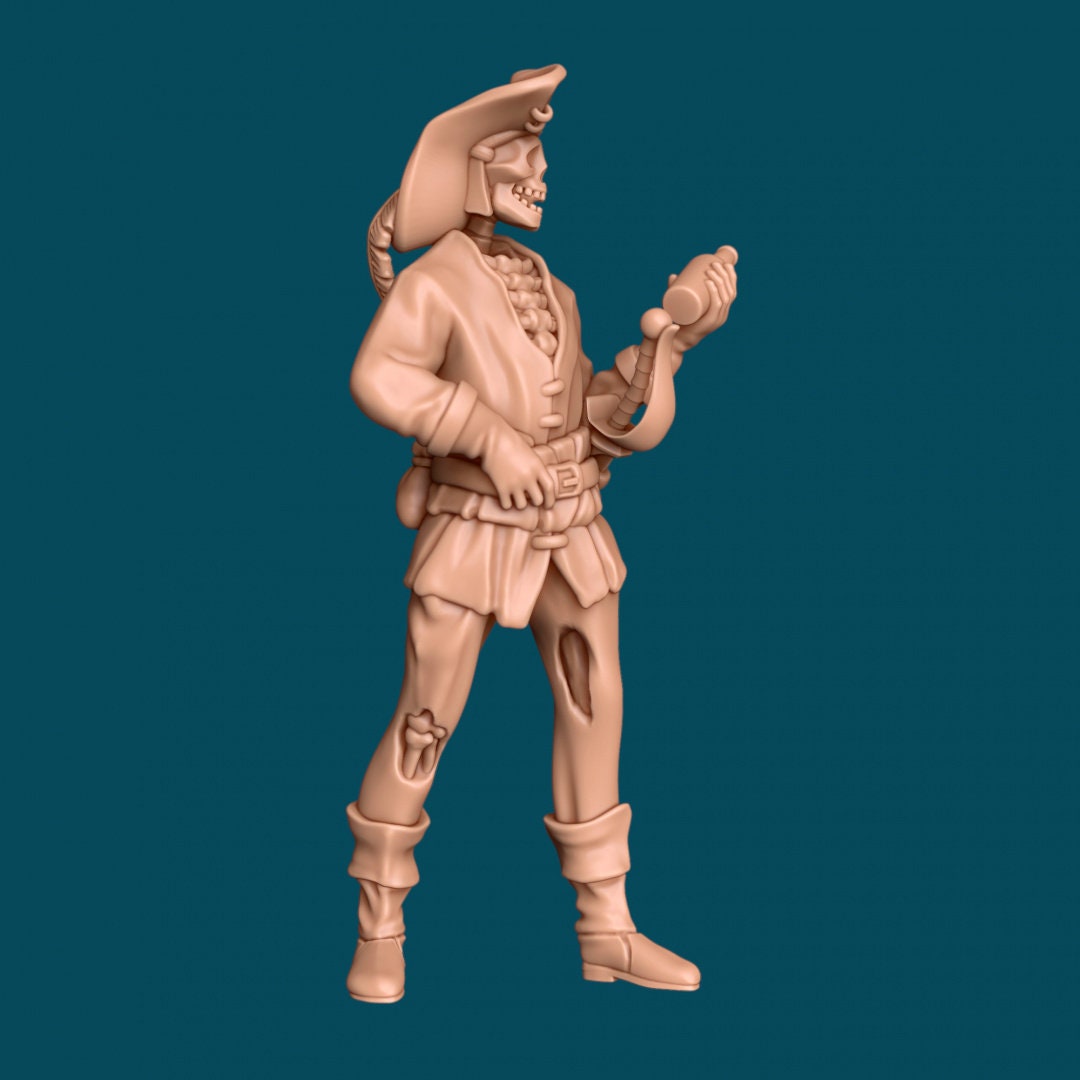 Johnny the Skeleton | D&D TTRPG Miniature | Awkward Penguin Minis